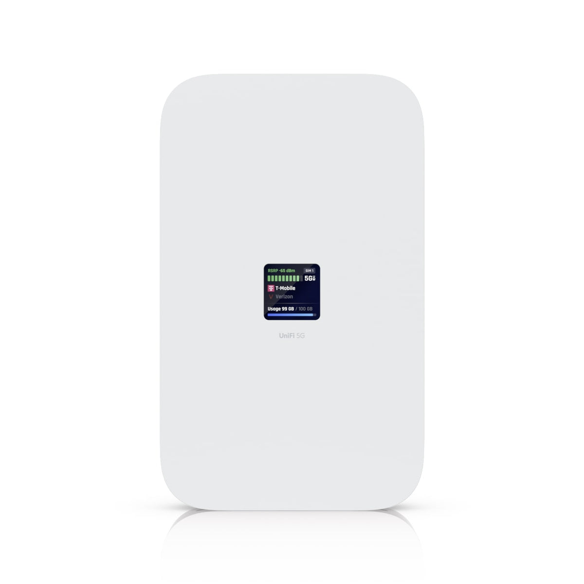 Ubiquiti UniFi 5G Max, A High-Performance 5G (3.4 GBps) Modem, Unifi Deployment. Adopt Through UniFi PoE Port, Delivers Automatic Setup, dual SIM/eSIM - Image 1