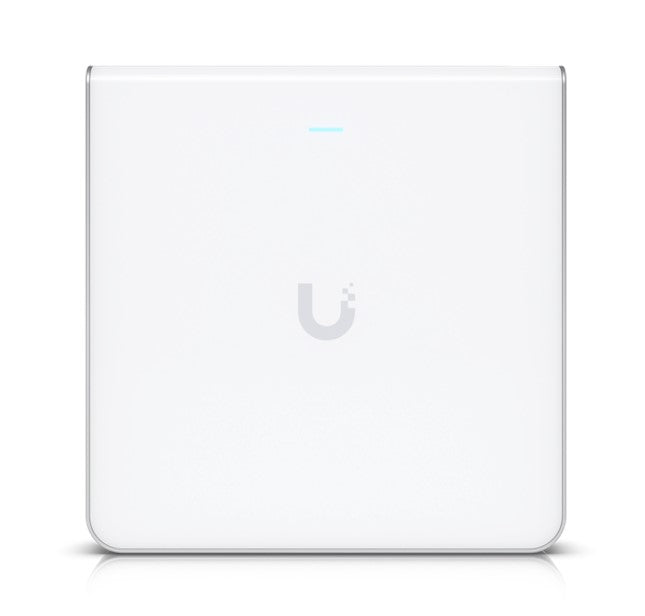 Ubiquiti UniFi Wi-Fi 6 Enterprise Sleek, Wall-mounted WiFi 6E Access Point, Integrated Four-port Switch, For High-density Office Network - Image 1