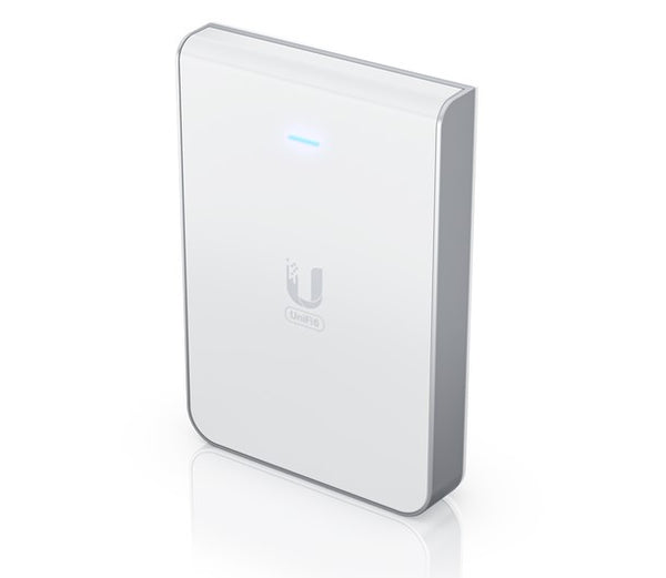 Ubiquiti UniFi Wi-Fi 6 In-Wall Wall-mounted Access Point with a Built-in PoE Switch,115 m²  Coverage
