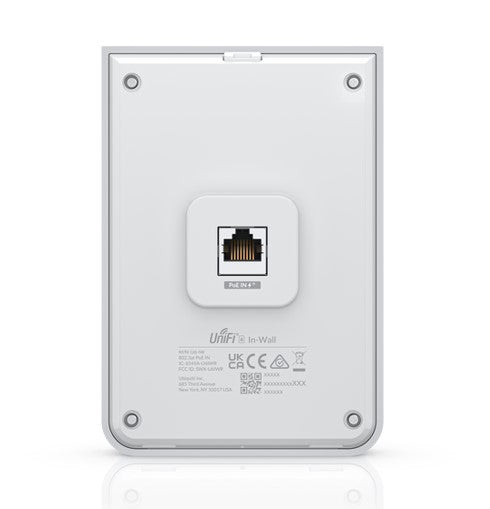 Ubiquiti UniFi Wi-Fi 6 In-Wall Wall-mounted Access Point with a Built-in PoE Switch,115 m²  Coverage - Image 3