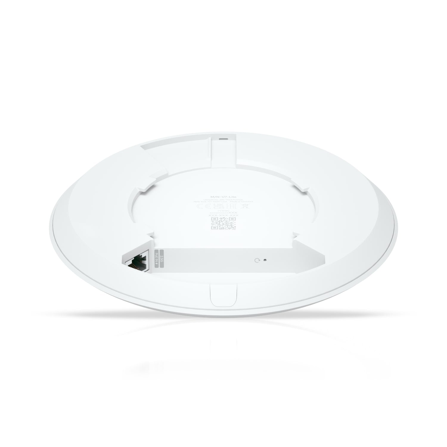 Ubiquiti U7 Lite,Compact, Ceiling-mounted WiFi 7 AP, 4 Spatial Streams,2.5 GbE Uplink,115 m²  Coverage,200+ Connected Devices,Power via POE - Image 3