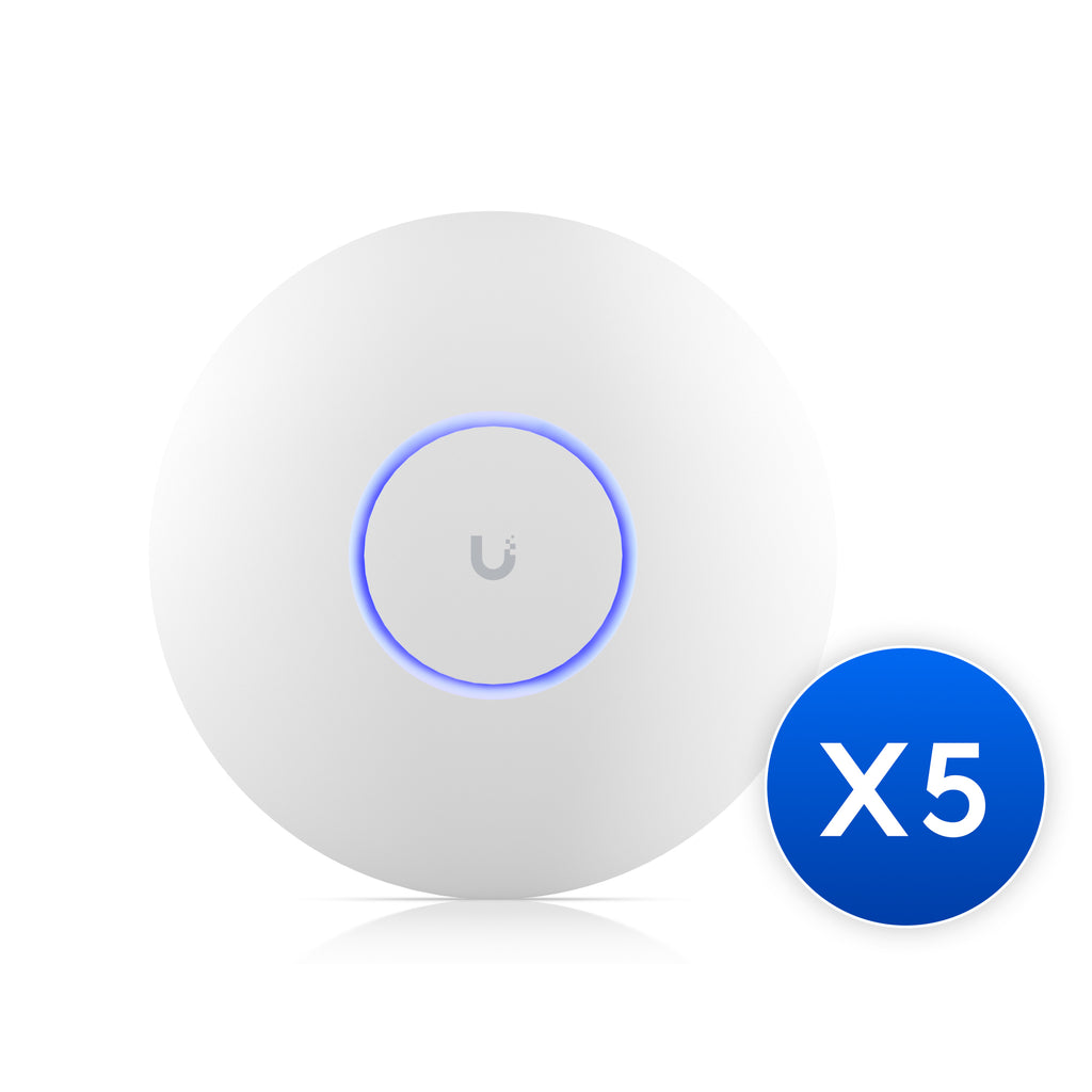 Ubiquiti UniFi WiFi 7 AP,5 Pack ,Ceiling-mount, AP 6 GHz Support, 2.5 GbE Uplink, 9.3 Gbps Over-the-air Speed,PoE+ Power,300+ Connect Device - Image 3