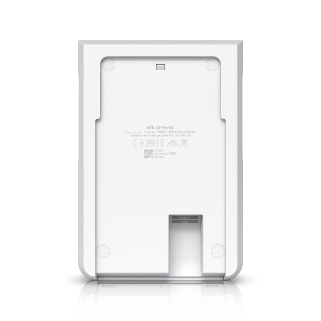 Ubiquiti U7 Pro Wall, 6 Spatial Strea,6 GHz Support Tailored,PoE+, Voltage 44—57V DC, Max Power 22W,2.5 GbE uplink,300+ Devices,140 m² cover - Image 2