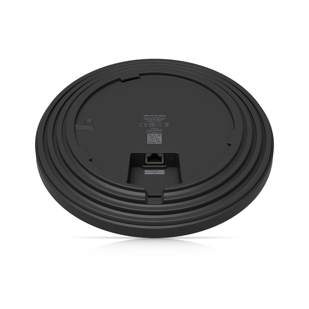 Ubiquiti U7 Pro XG, Black ,Ceiling-mounted 6-stream WiFi 7 AP Wiith 10/5/2.5/1 GbE Support,140 m²  Coverage, 300+ Connect Devices, Powered By PoE+ - Image 4