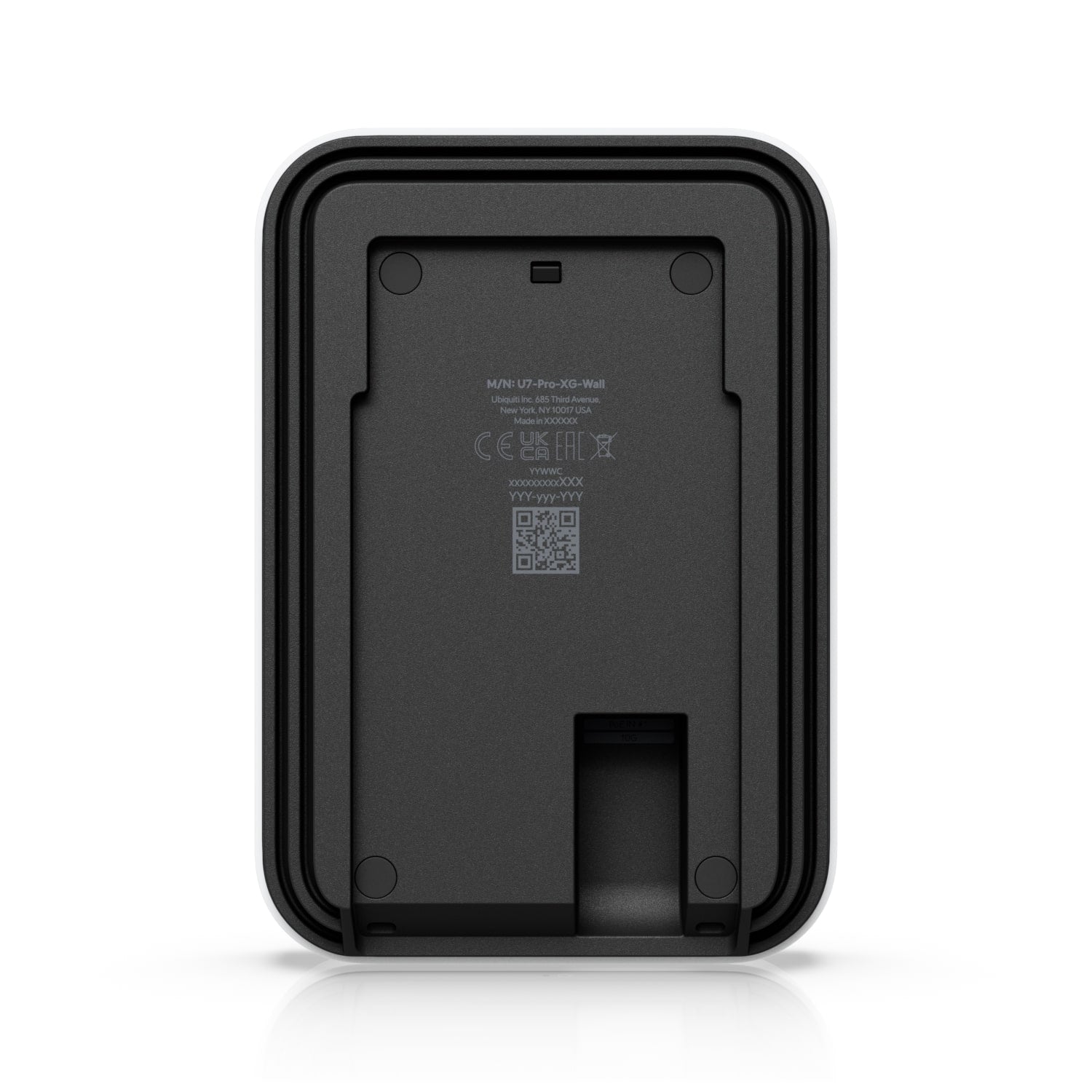 Ubiquiti U7 Pro XG Wall, Wall-Mounted 6 GHz-Ready WiFi 7 AP, 1/2.5/10 GbE support. - Image 3