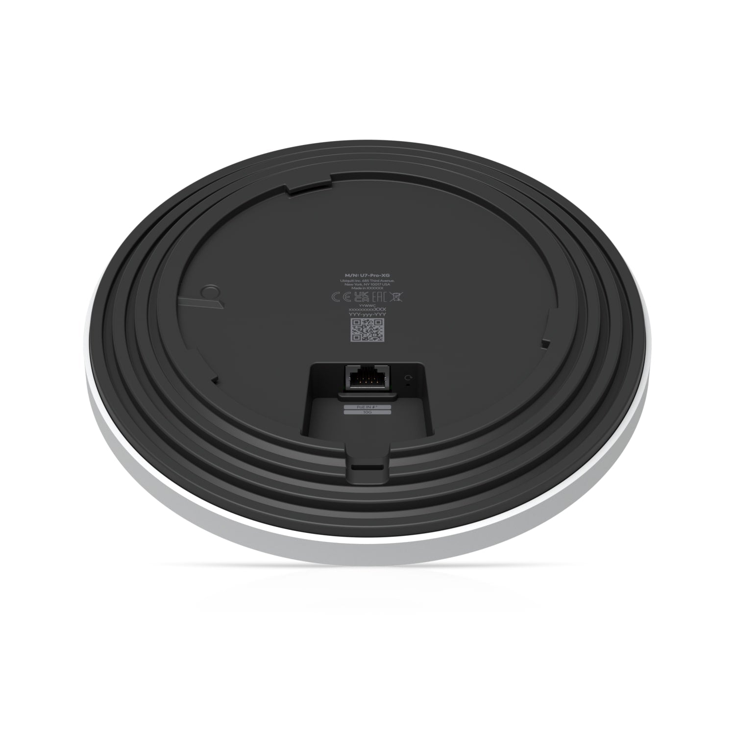 Ubiquiti U7 Pro XG, White,Ceiling-mounted 6-stream WiFi 7 AP Wiith 10/5/2.5/1 GbE Support,140 m²  Coverage, 300+ Connect Devices, Powered By PoE+ - Image 4
