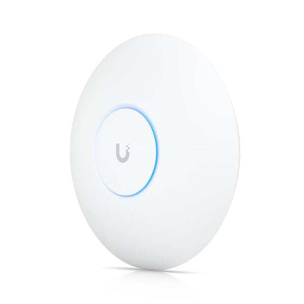 Ubiquiti UniFi WiFi 7 AP U7-Pro, Ceiling-mount,AP 6 GHz Support, 2.5 GbE Uplink, 9.3 Gbps Over-the-air Speed, PoE+ Power, 300+ Device