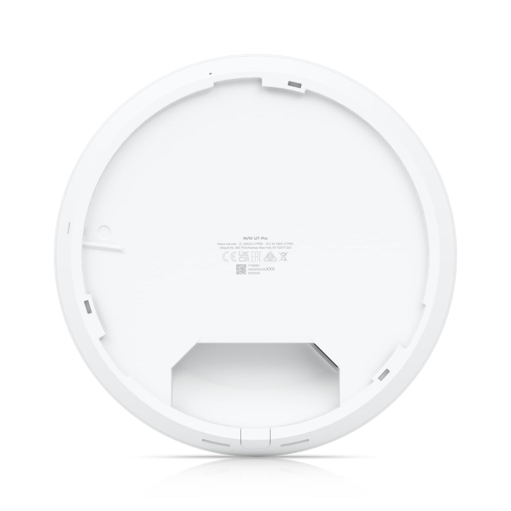 Ubiquiti UniFi WiFi 7 AP U7-Pro, Ceiling-mount,AP 6 GHz Support, 2.5 GbE Uplink, 9.3 Gbps Over-the-air Speed, PoE+ Power, 300+ Device - Image 4
