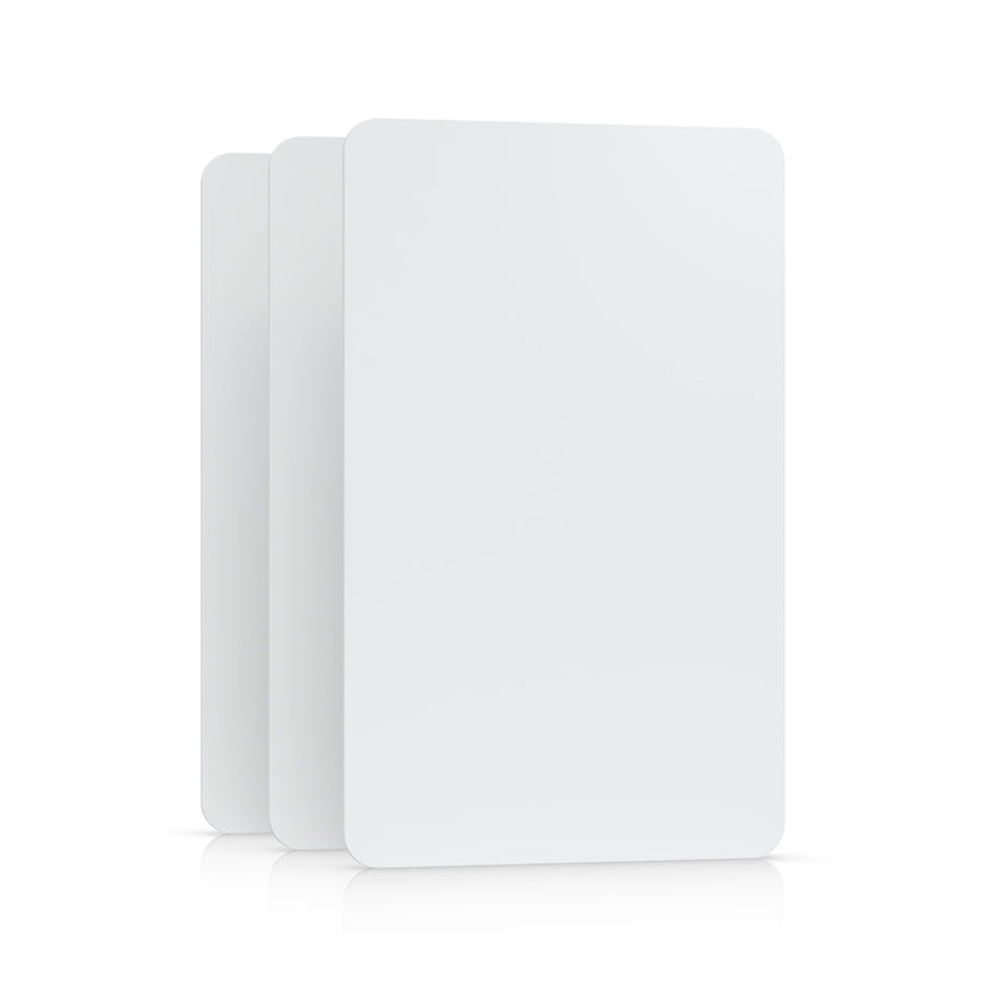 Ubiquiti Access Card, White, A Pack, Highly-Secure NFC Cards Used For Access Control Within UniFi.