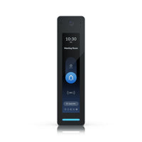 Ubiquiti UniFi Access Reader G2 Professional (BLACK), 2-Way Intercom, Unlock Via NFC or Unifi Identity, IP55 Weather Resistance, Pin Unlock - Image 1