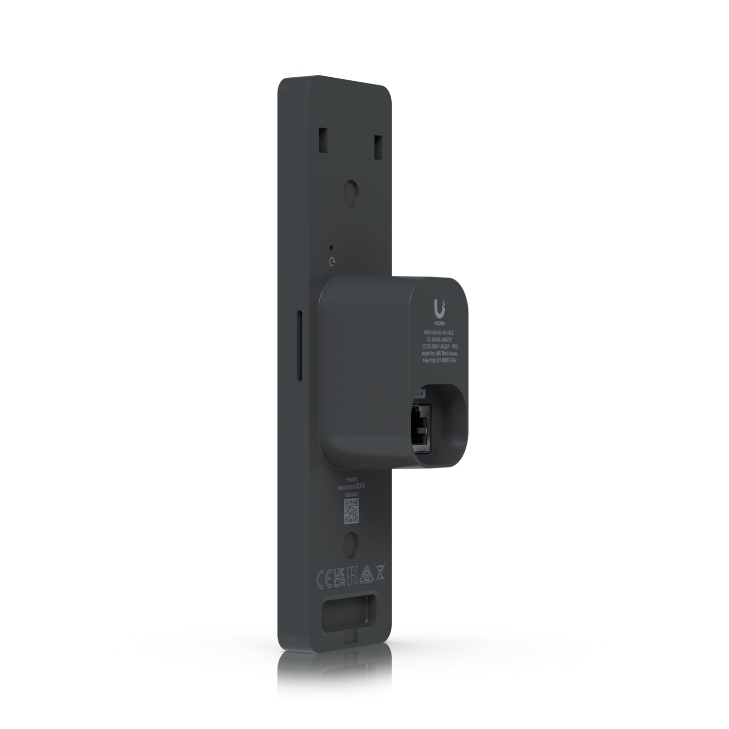 Ubiquiti UniFi Access Reader G2 Professional (BLACK), 2-Way Intercom, Unlock Via NFC or Unifi Identity, IP55 Weather Resistance, Pin Unlock - Image 2