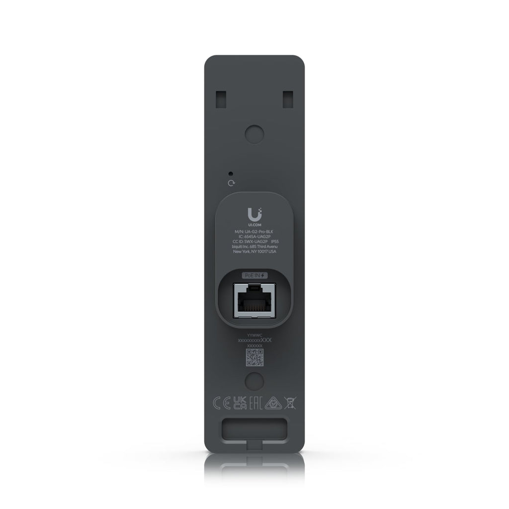 Ubiquiti UniFi Access Reader G2 Professional (BLACK), 2-Way Intercom, Unlock Via NFC or Unifi Identity, IP55 Weather Resistance, Pin Unlock - Image 3