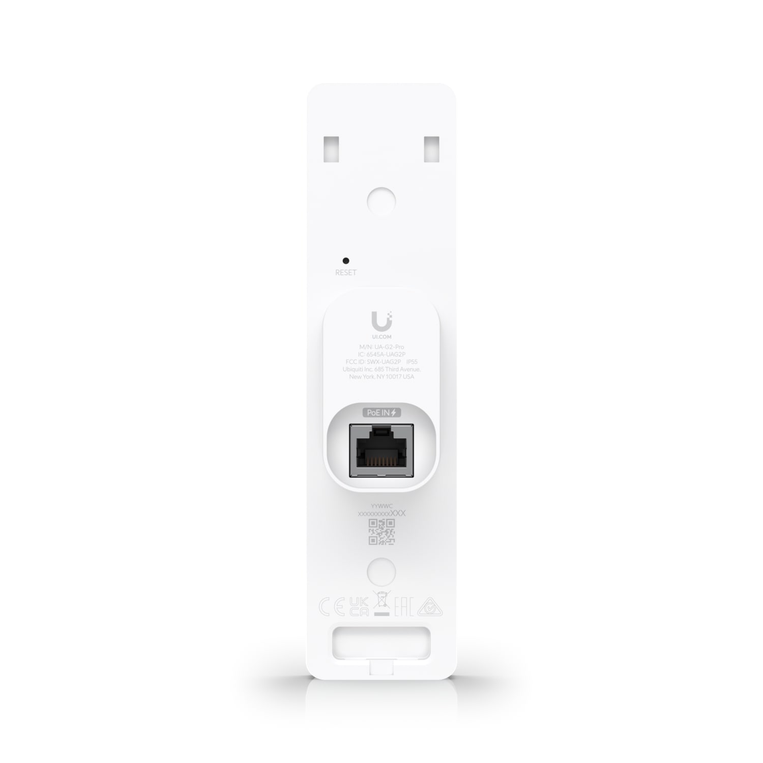 Ubiquiti UniFi Access Reader G2 Professional, 2-Way Intercom, Unlock Via NFC or Unifi Identity, IP55 Weather Resistance, Pin Unlock - Image 4