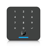Ubiquiti Reader Flex, Black,Third-generation NFC Card Reader With A Keypad & Apple Touch Pass Support, Outdoor IP55, Power via POE - Image 1