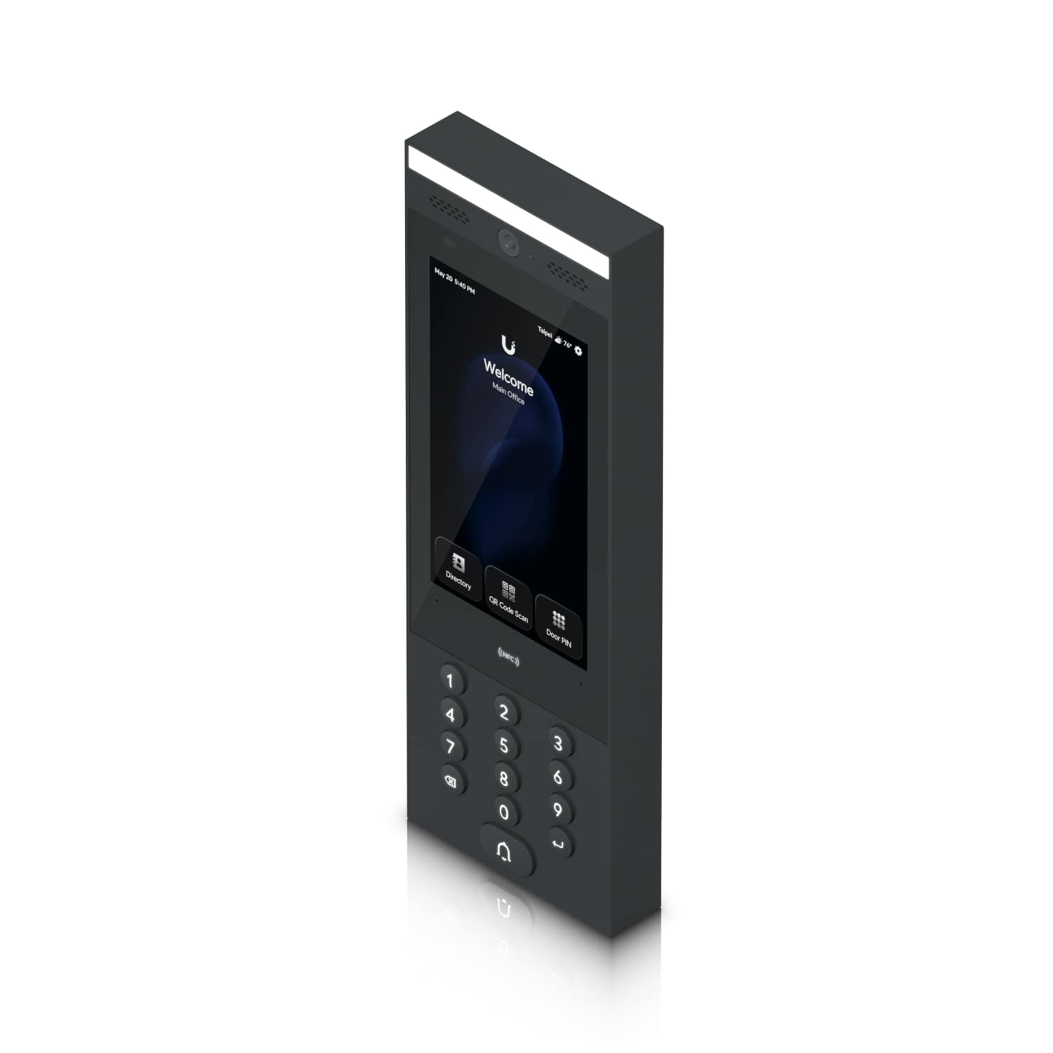 Ubiquiti G3 Intercom, Indoor/Outdoor Intercom Terminal For Managing Residential & Commercial Building Entry Requests With Touch Pass Support - Image 2