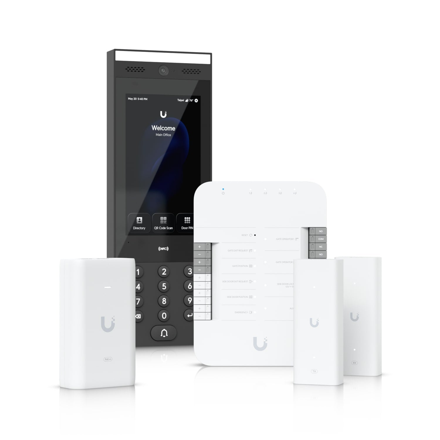 Ubiquiti G3 Gate Starter Kit, Come With 1x Gate Hub, 1x G3 Intercom, 1x PoE++ adapter, 2x 2-wire PoE Extenders, Ove Twisted Pair Extender For Access - Image 2
