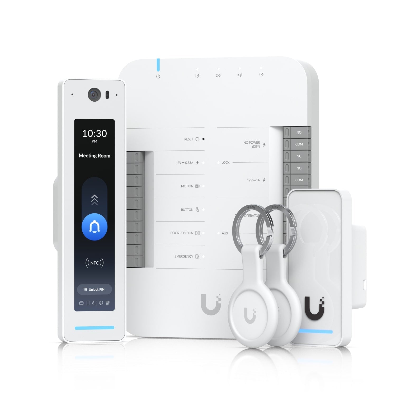 Ubiquiti G3 Starter Kit Pro, Provides Complete Entry &Exit Control For Single Door With 2 Readers &Apple Touch Pass Support - Image 1