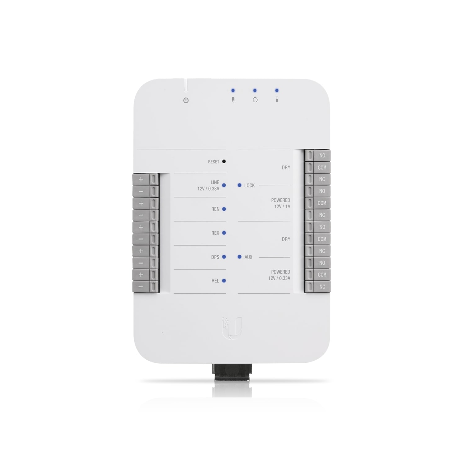 Ubiquiti UniFi Access Door HubSingle Door Entry MechanismPoE Power,Support UA-LITE& UA-PRO,Four Inputs &12v Dry Relays for Most Door Lock - Image 1