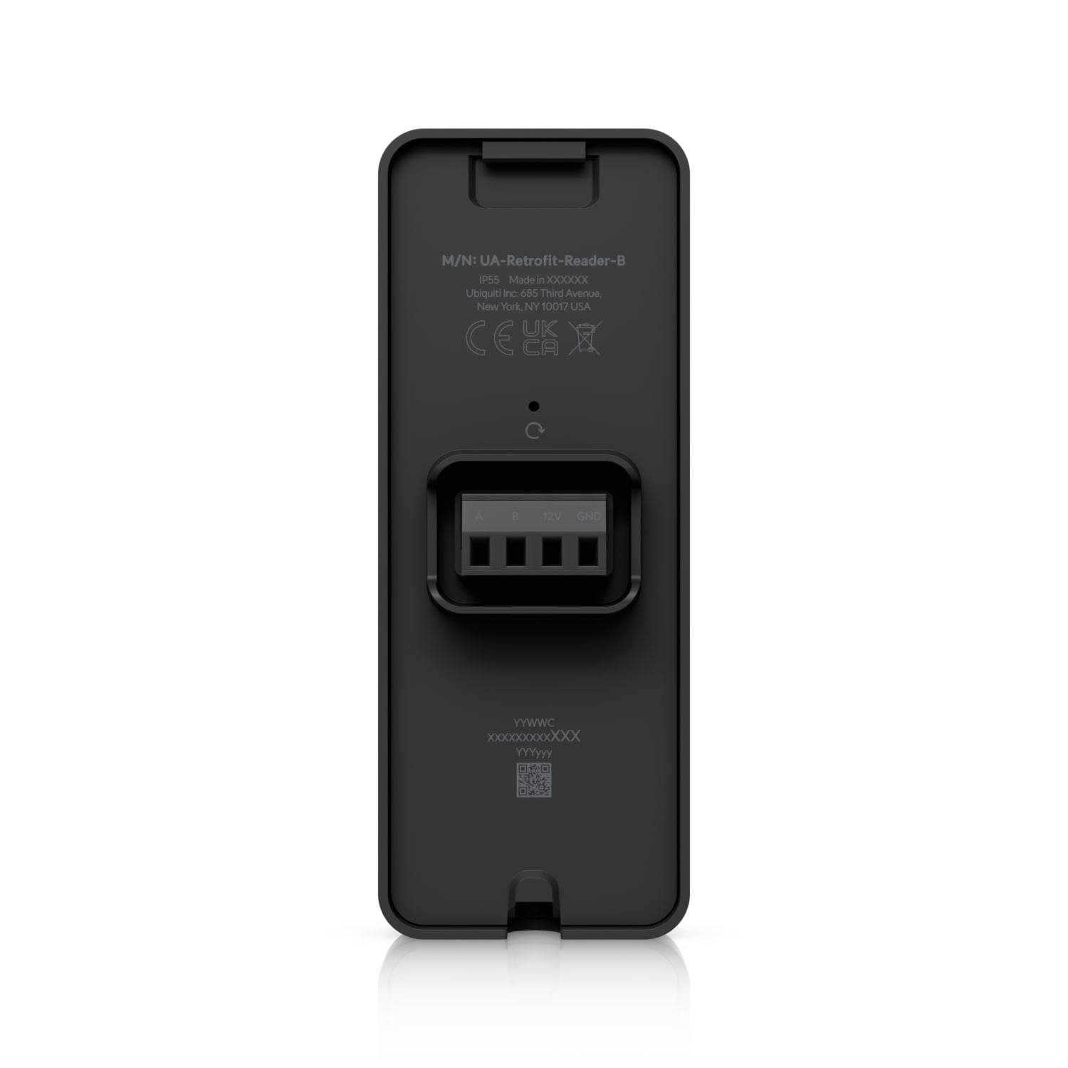 Ubiquiti Retrofit Reader,Black,Indoor/Outdoor OSDP Reader, NFC Card, Touch Pass,For UniFi Retrofit Hub Using Existing Cabling *Avail for Deal Reg* - Image 2