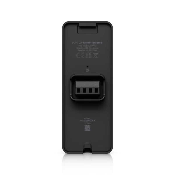 Ubiquiti Retrofit Reader,Black,Indoor/Outdoor OSDP Reader, NFC Card, Touch Pass,For UniFi Retrofit Hub Using Existing Cabling *Avail for Deal Reg*