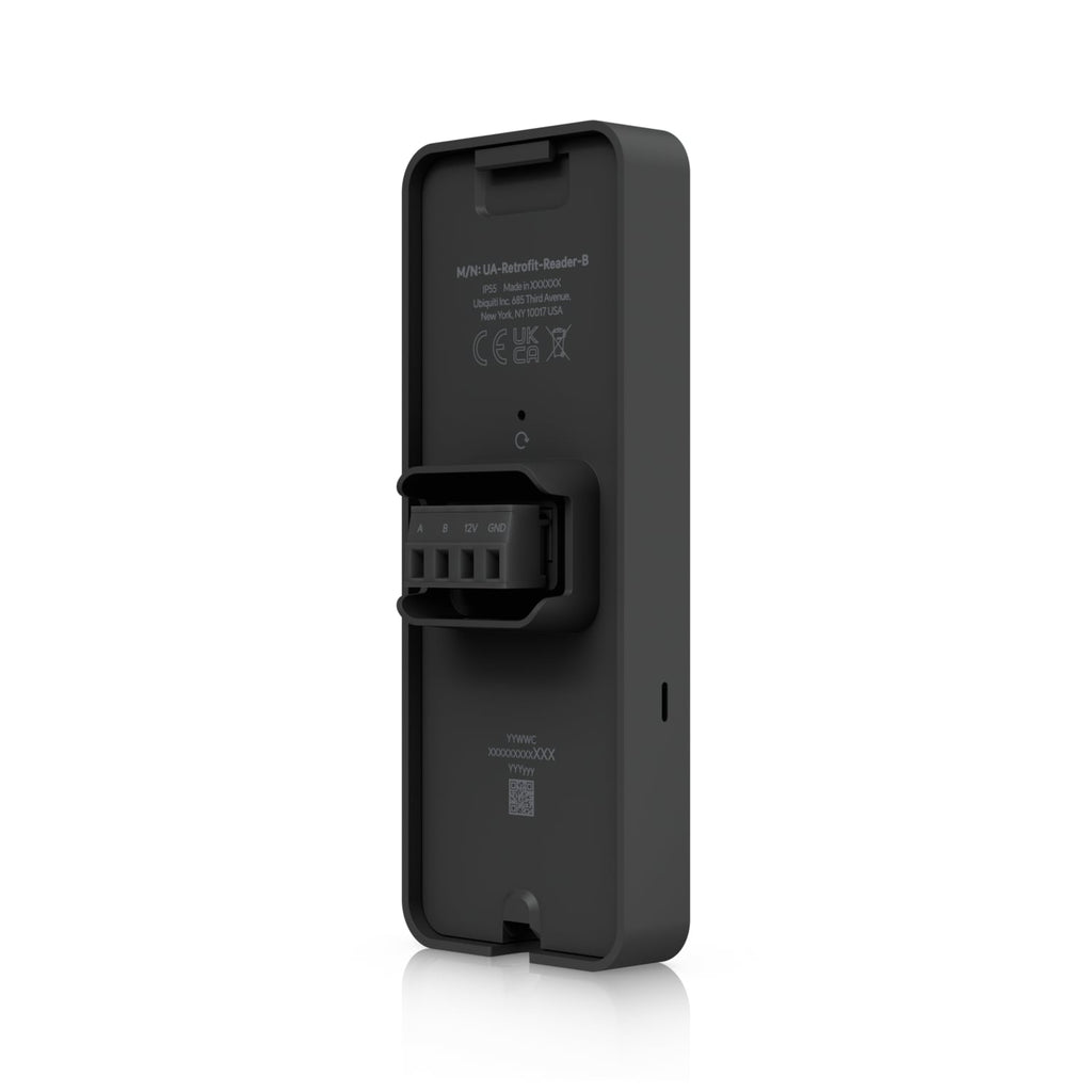 Ubiquiti Retrofit Reader,Black,Indoor/Outdoor OSDP Reader, NFC Card, Touch Pass,For UniFi Retrofit Hub Using Existing Cabling *Avail for Deal Reg* - Image 3