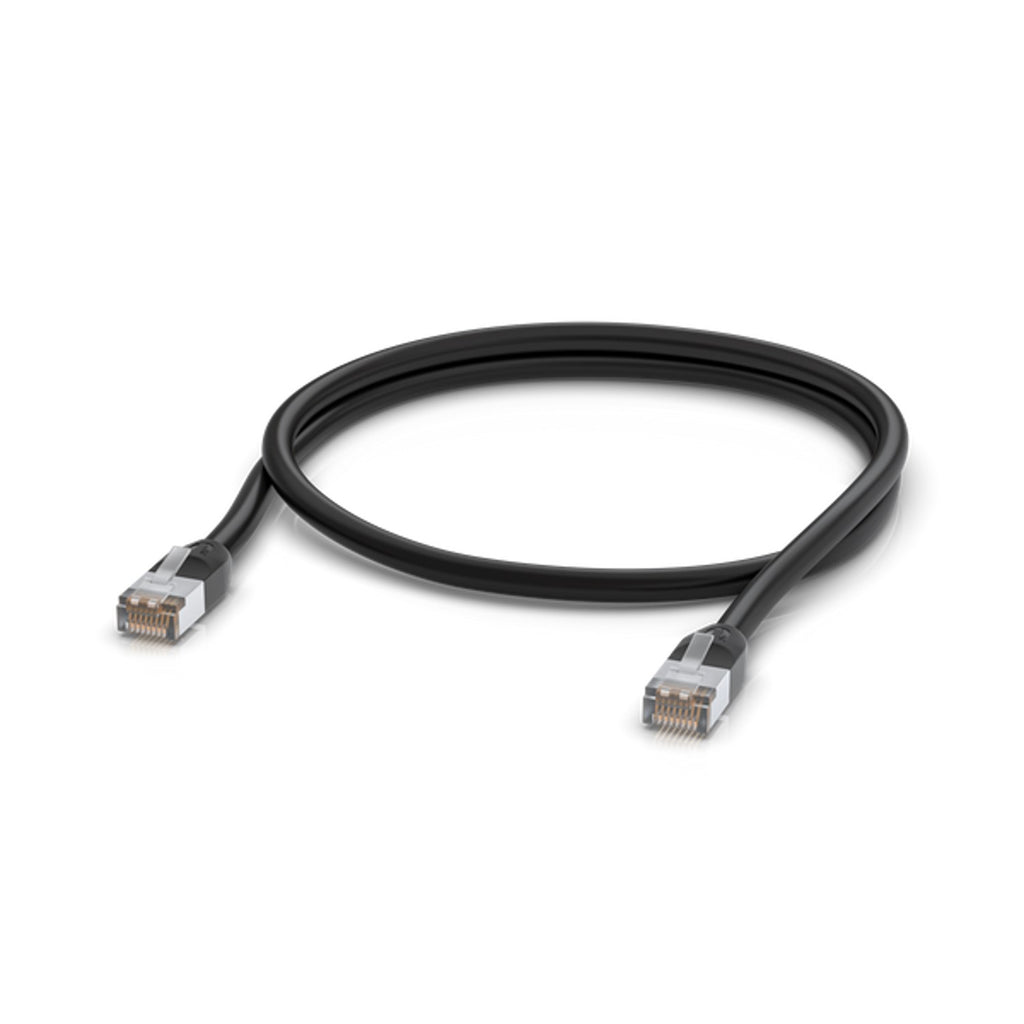 Ubiquiti UniFi Patch Cable Outdoor 1M Black, Single Unit, All-weather, RJ45 Ethernet Cable, Category 5e, Weatherproof - Image 2