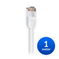 Ubiquiti UniFi Patch Cable Outdoor 1M White, Single Unit, RJ45 Ethernet Cable, Category 5e, Weatherproof - Image 1