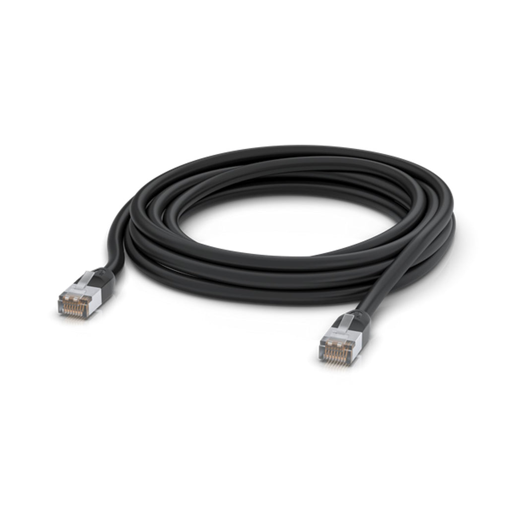 Ubiquiti UniFi Patch Cable Outdoor 5M Black, Single Unit All-weather, RJ45 Ethernet Cable, Category 5e, Weatherproof - Image 2
