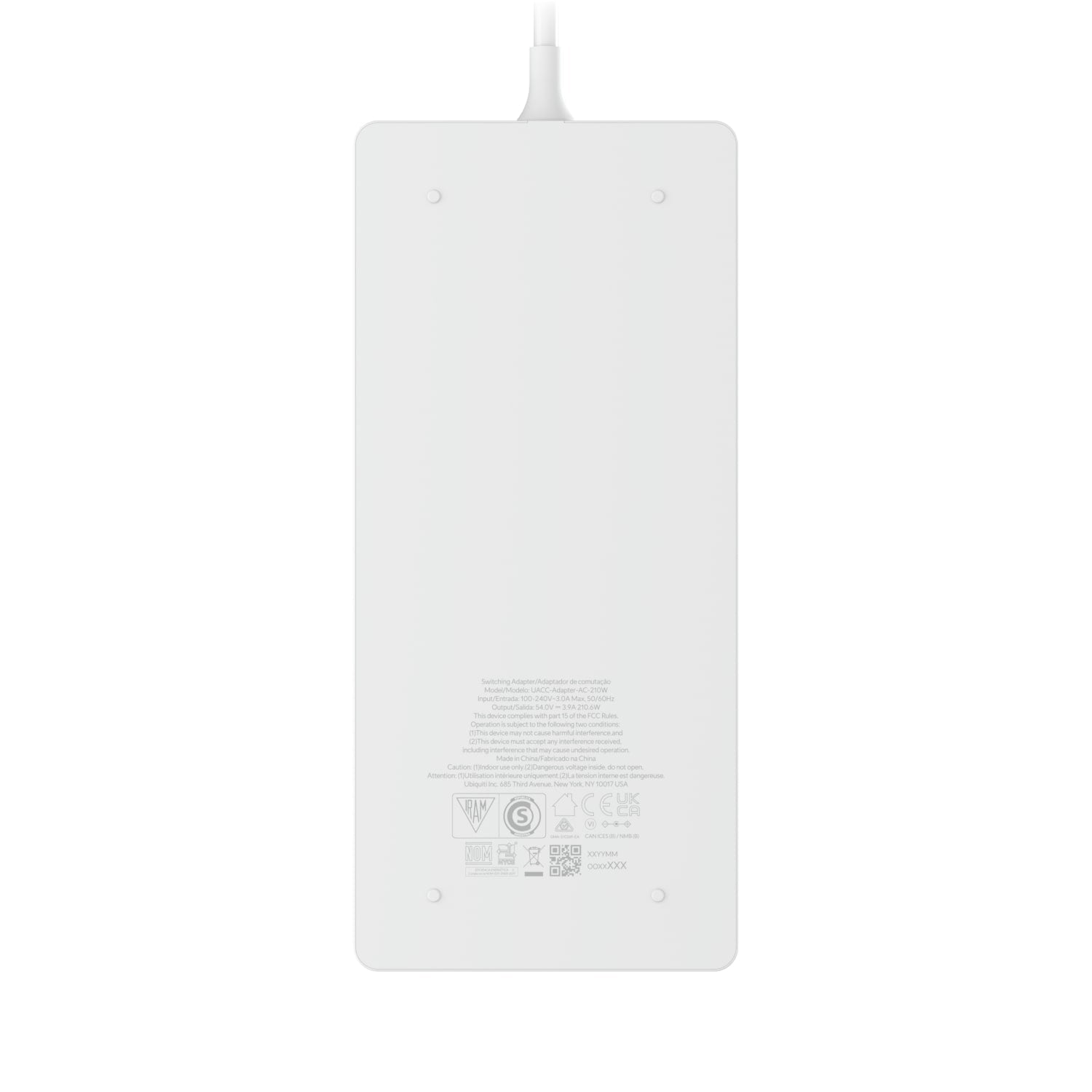 Ubiquiti AC Power Adapter 210W, Delivers At 54V DC for A PoE Switch, Compatible UISP Box, UISP Power, UISP Router, UISP Switch - Image 2