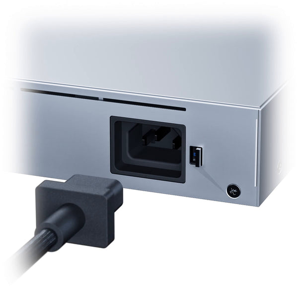Ubiquiti C13-C14 Power Cable, C13 To C14 Braided Power Cable, 1.8 m, 10A/250V.
