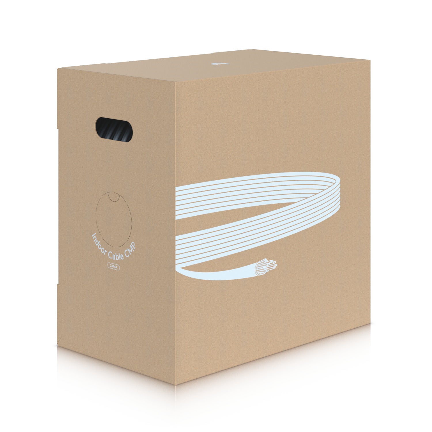 Ubiquiti UniFi Indoor Cable Cat6A CMP, Category 6A Ethernet Cable, High-Speed Deployments In Environments, Require Plenum-Rated Cabling - Image 1
