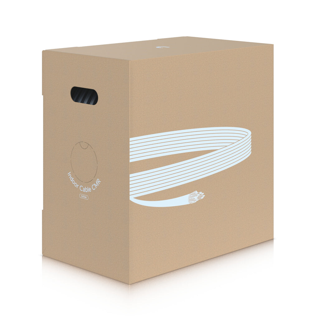 Ubiquiti UniFi Indoor Cable Cat6A CMR, Category 6A Ethernet cable for high-speed, indoor deployments. - Image 1