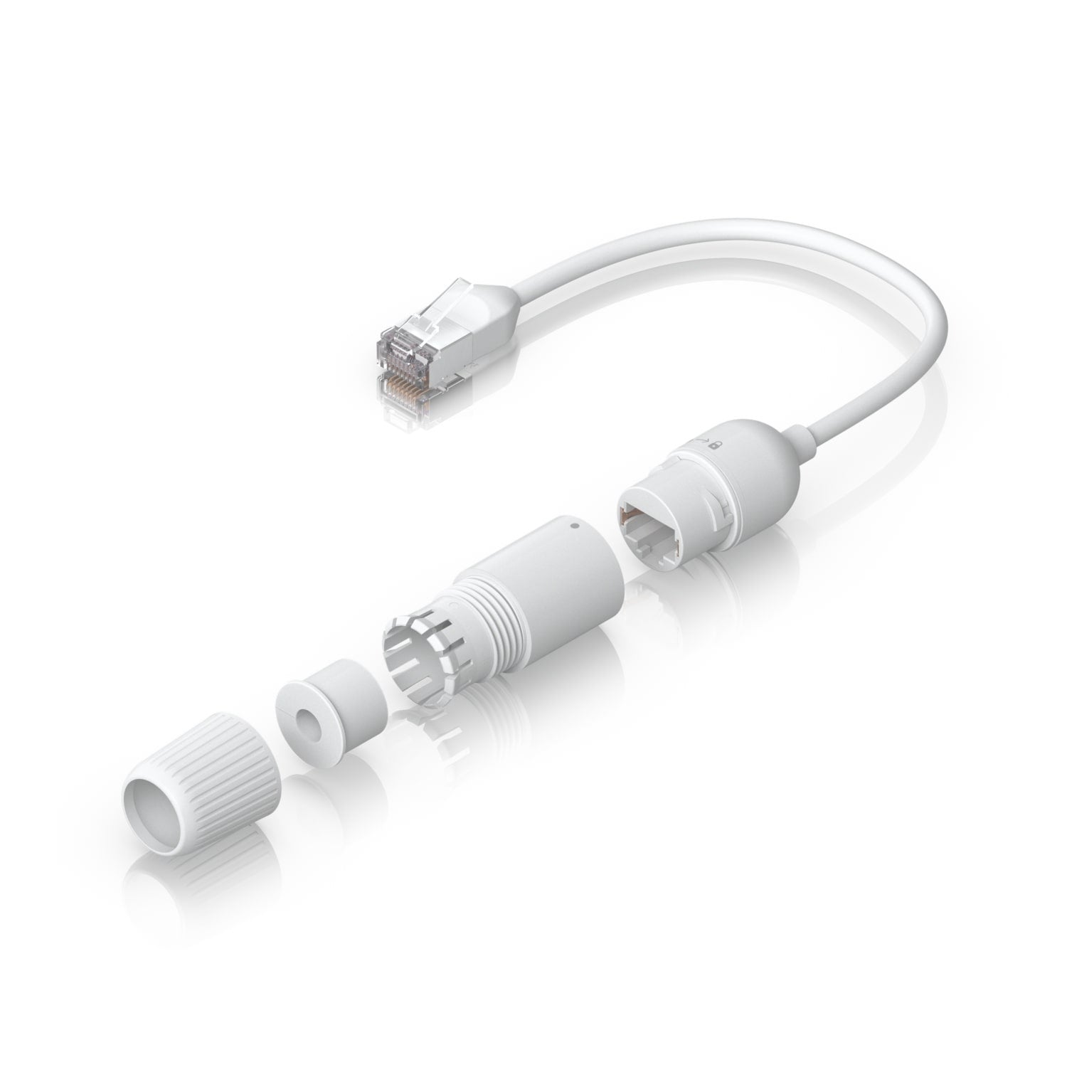 Ubiquiti Easy Cable, 2-Pack, Shielded, Ultra-thin Extension Cable, Waterproof Cap, Designed For Tight Spaces & Last Inch Reach Installations. - Image 3