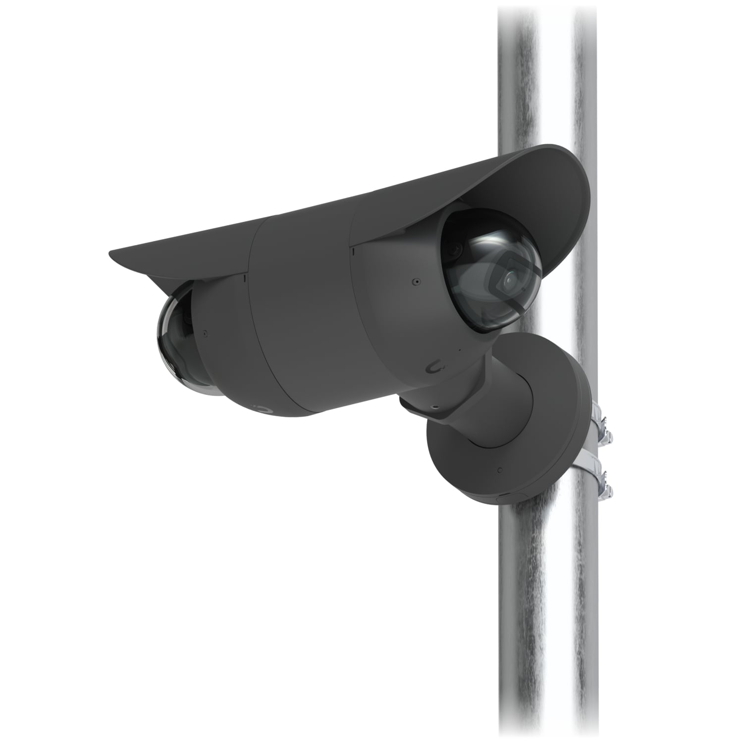 Ubiquiti Camera Dual Mount,Black,Tamper-resistant,Back-to-back,2 Bullet/Dome/Turret,Sup Surface/Pole/Pendant Instal,1 1/2" NPS Thread Conduit - Image 2