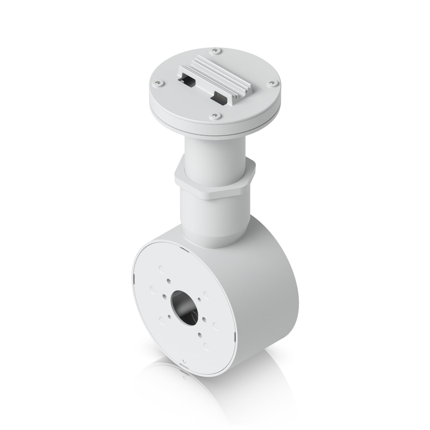 Ubiquiti Camera Dual Mount,White,Tamper-resistant,Back-to-back,2 Bullet/Dome/Turret,Sup Surface/Pole/Pendant Instal,1 1/2" NPS Thread Conduit - Image 3
