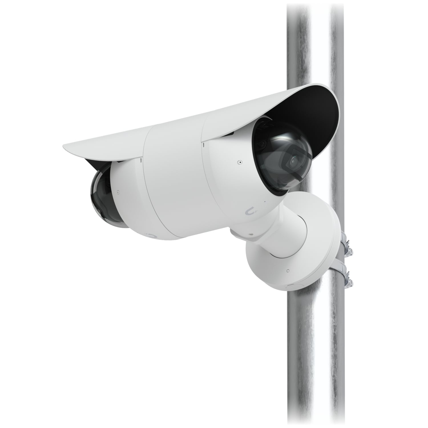 Ubiquiti Camera Dual Mount,White,Tamper-resistant,Back-to-back,2 Bullet/Dome/Turret,Sup Surface/Pole/Pendant Instal,1 1/2" NPS Thread Conduit - Image 4