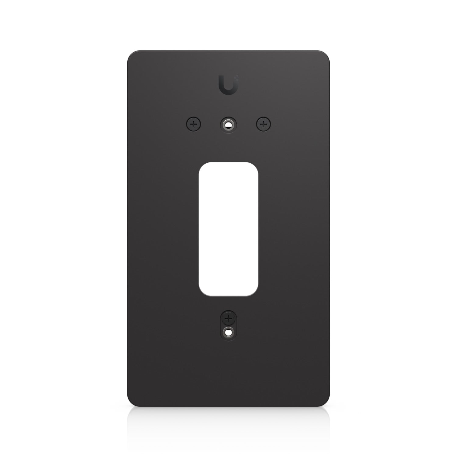 Ubiquiti UACC-DBL-GB-Plate-B, Secure, Flat Or Angled Mounting Plate For Installing The Doorbell Lite Over A Standard Single-Gang Box, Black - Image 1