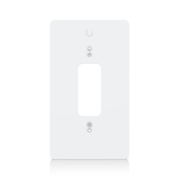 Ubiquiti Doorbell Lite Gang Box Mounting Plate,Secure Mounting Plate, Installing Doorbell Lite, Flat, Angled Bracket Options, Standard Single-Gang Box