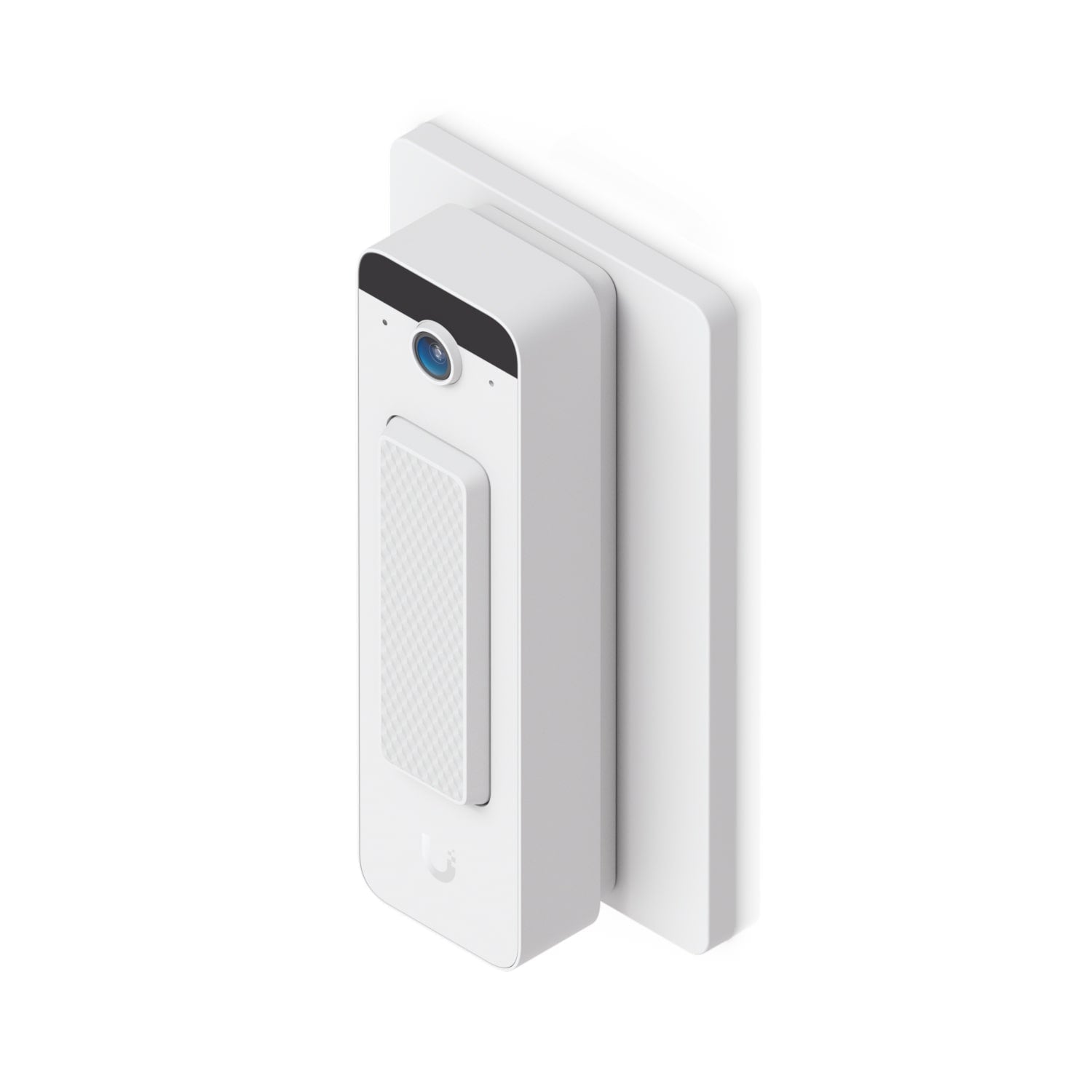 Ubiquiti Doorbell Lite Gang Box Mounting Plate,Secure Mounting Plate, Installing Doorbell Lite, Flat, Angled Bracket Options, Standard Single-Gang Box - Image 1