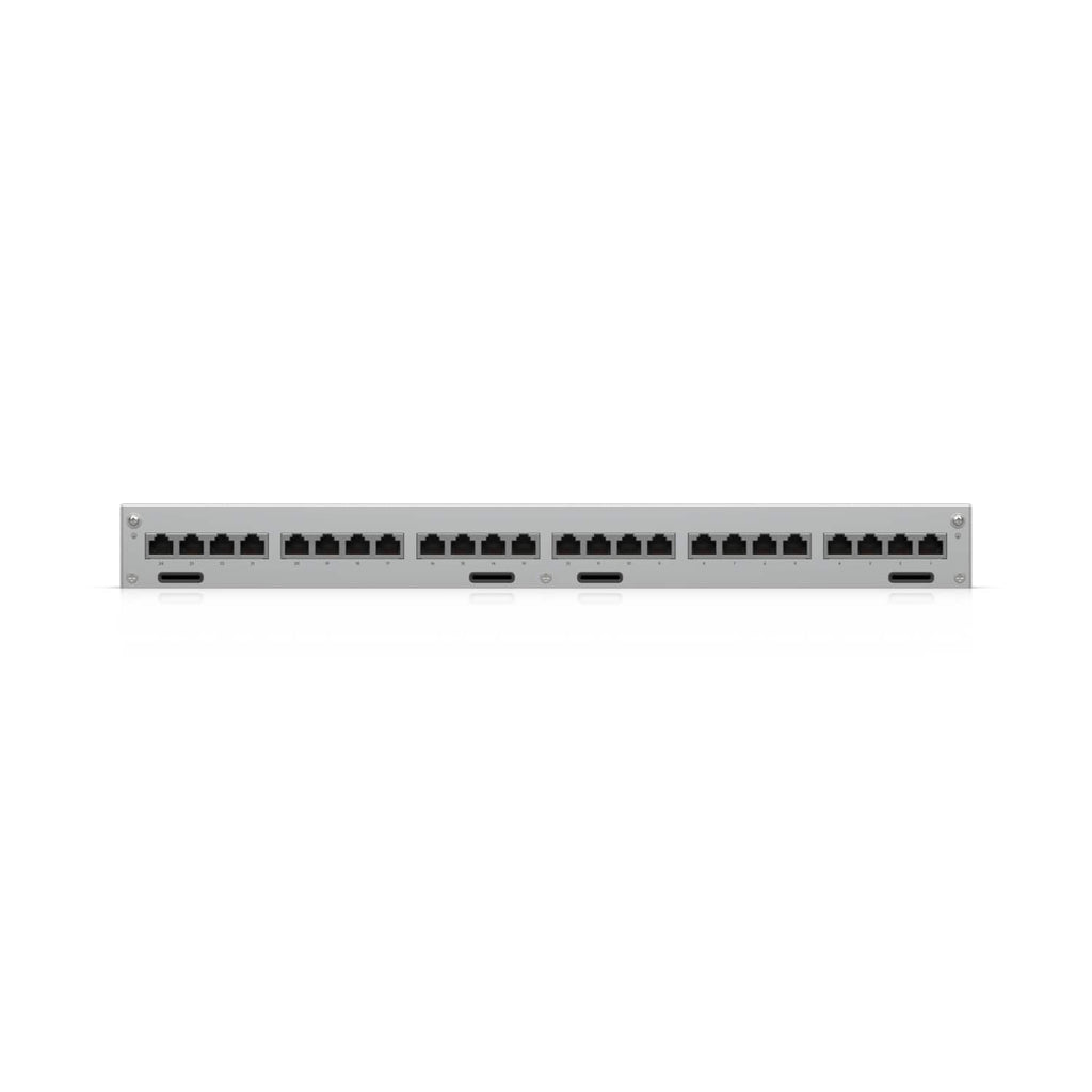Ubiquiti Ethernet Surge Protection,Rack-mount Indoor Panel Supports Up To 10 GbE, PoE++, 20kA Surge Discharge/Port,24-port Integrated,1U Rack-mount - Image 2
