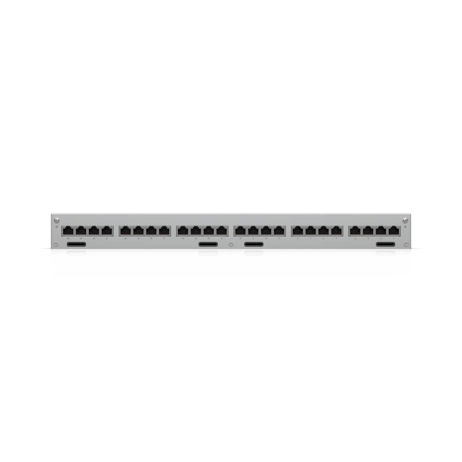 Ubiquiti Ethernet Surge Protection,Rack-mount Indoor Panel Supports Up To 10 GbE, PoE++, 20kA Surge Discharge/Port,24-port Integrated,1U Rack-mount - Image 2