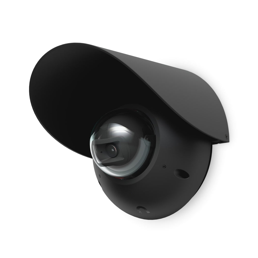 Ubiquiti G6 Dome Camera Weather Shield, Black, G6 Dome Camera Accessory, Optimal Image Quality, Protection Elements, Installed Outdoors, Wall, Pole. - Image 5
