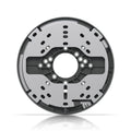 Ubiquiti Gang Box Mounting Plate, Black, Mounting Plate Designed, Interface UniFi Protect Cam, Multiple Types, Gang Boxes, Junction Boxes. - Image 1