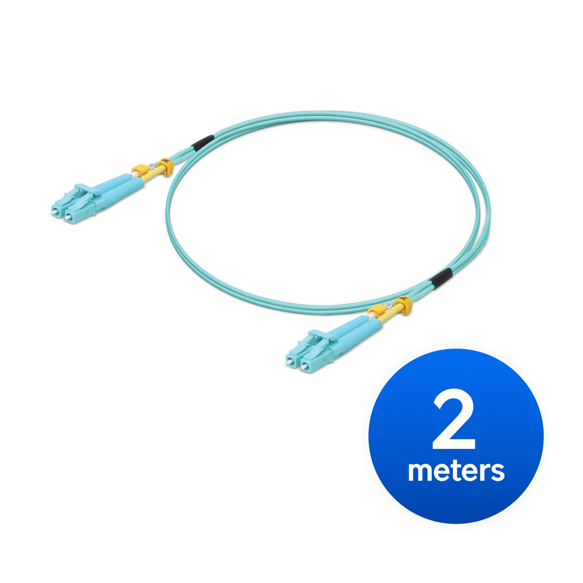 Ubiquiti MultiMode 10 Gbps OM3 Duplex LC Cable, 2m Length, Single Unit,10 Gbps Throughput, LC-LC Connector, - Image 5