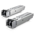 Ubiquiti UFiber SFP Multi-Mode Fiber Module, 2-Pack, 1.25 Gbps Throughput, 1.25 Gbps Throughput, Supports Connections Up to 550 m - Image 1