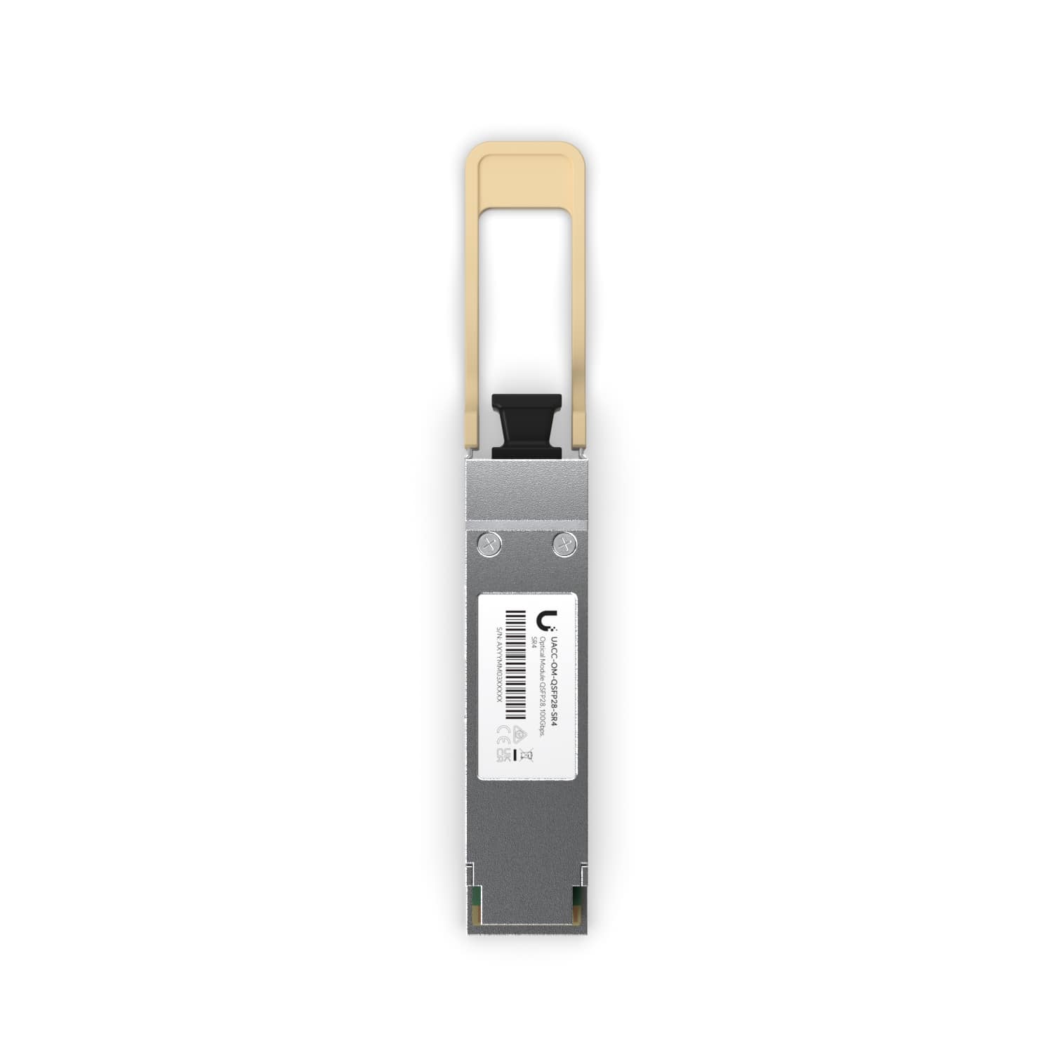 Ubiquiti 100G SR4 Multi-Mode Optical Module, QSFP28 Transceiver Supports 100G Connections Up To 100 m Using Multi-Mode Fiber, MPO-12 Type - Image 3
