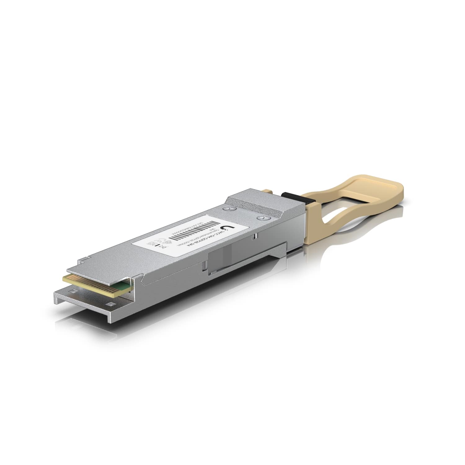 Ubiquiti 100G SR4 Multi-Mode Optical Module, QSFP28 Transceiver Supports 100G Connections Up To 100 m Using Multi-Mode Fiber, MPO-12 Type - Image 1