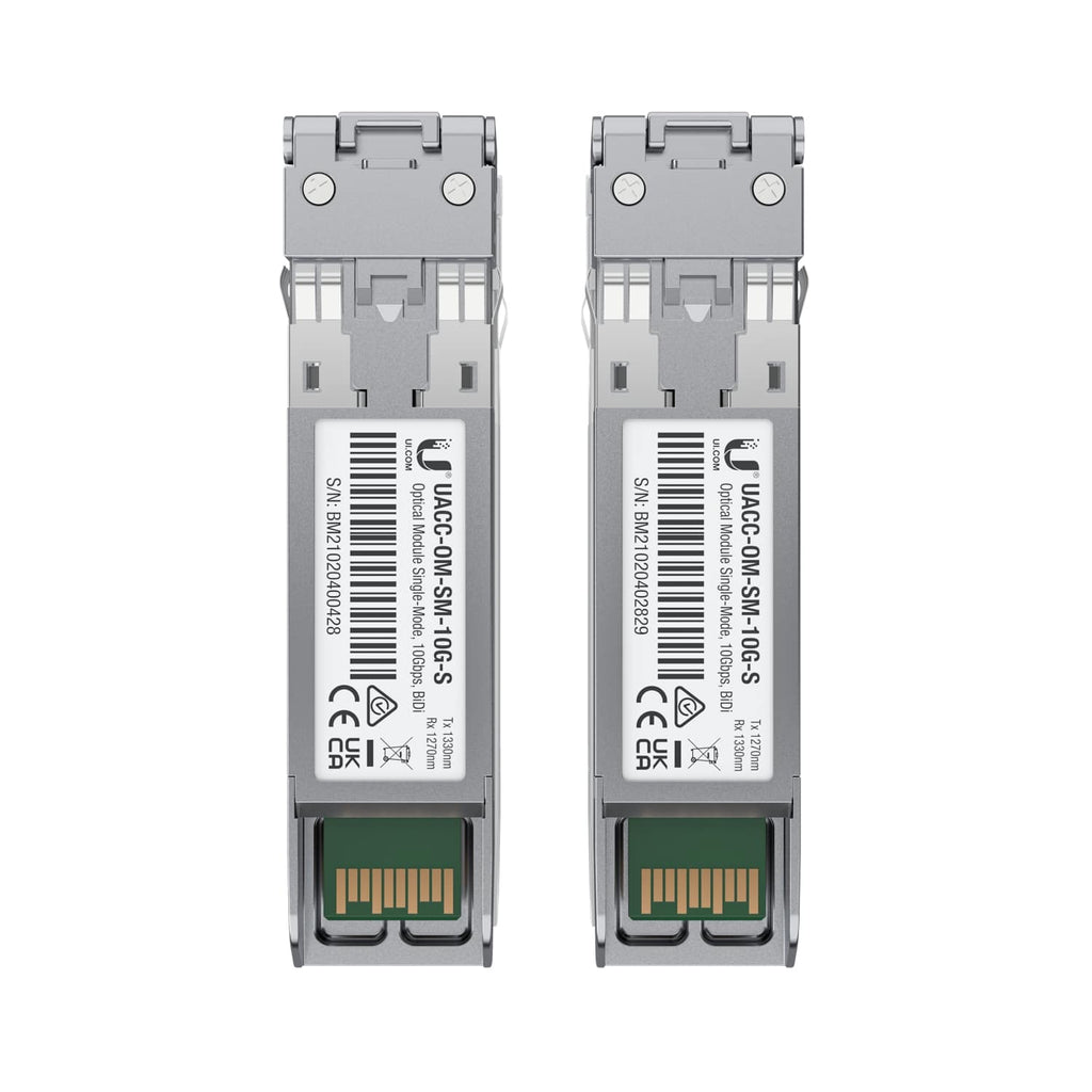 Ubiquiti UFiber SFP+ Single-Mode Module, 10G BiDi,  2 Pack, Same 10 Gbps Speed, Less Cable Required (Single Strand, LC Connector) - Image 3