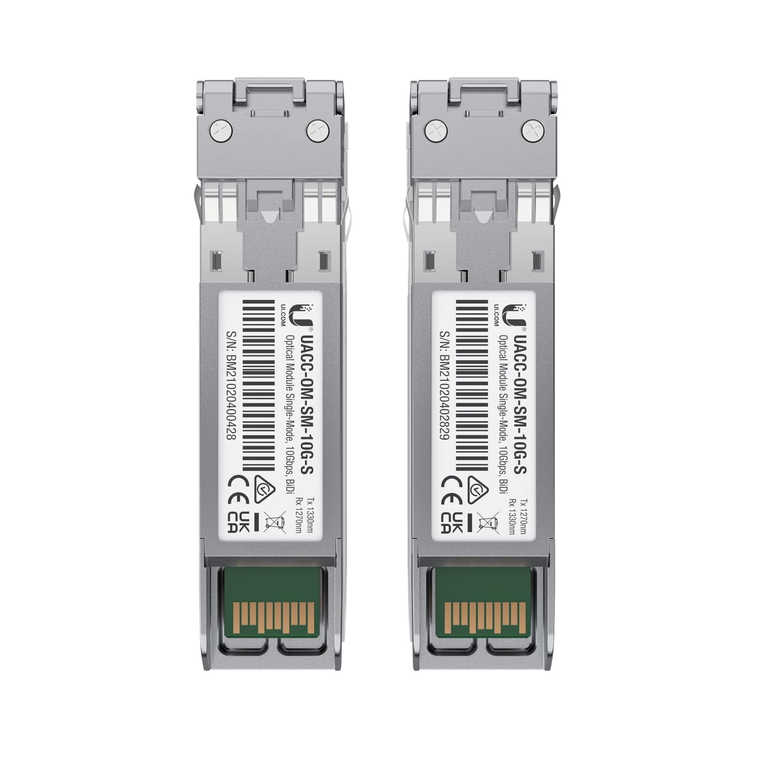 Ubiquiti UFiber SFP+ Single-Mode Module, 10G BiDi,  2 Pack, Same 10 Gbps Speed, Less Cable Required (Single Strand, LC Connector) - Image 3