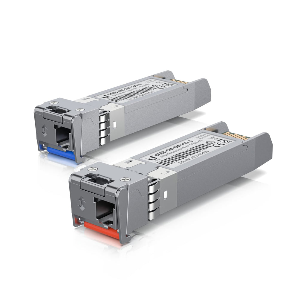 Ubiquiti UFiber SFP+ Single-Mode Module, 10G BiDi,  2 Pack, Same 10 Gbps Speed, Less Cable Required (Single Strand, LC Connector) - Image 5